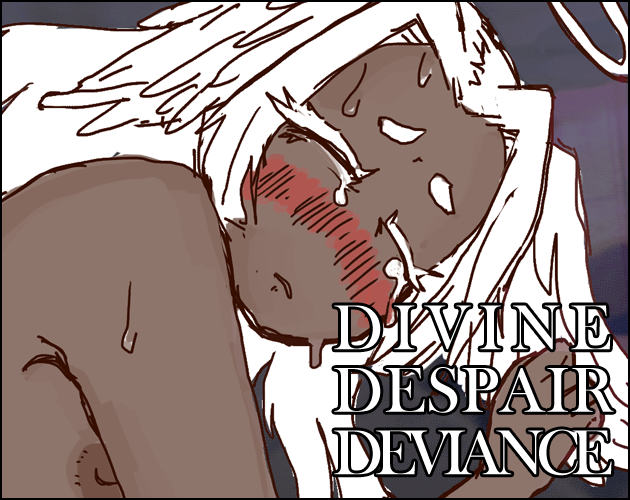 divine despair deviance with a naked angel girl